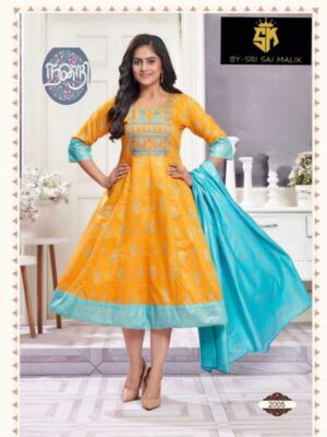 2758 Anarkali with duppatta