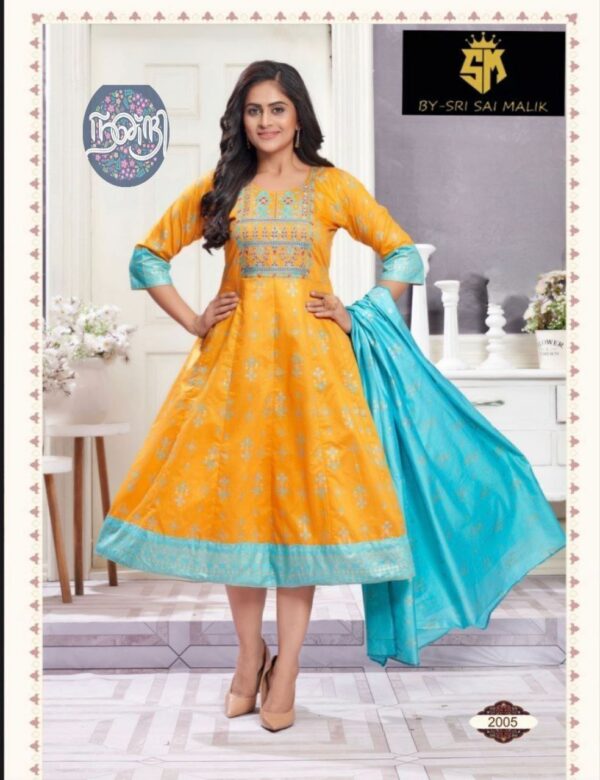 2758 Anarkali with duppatta