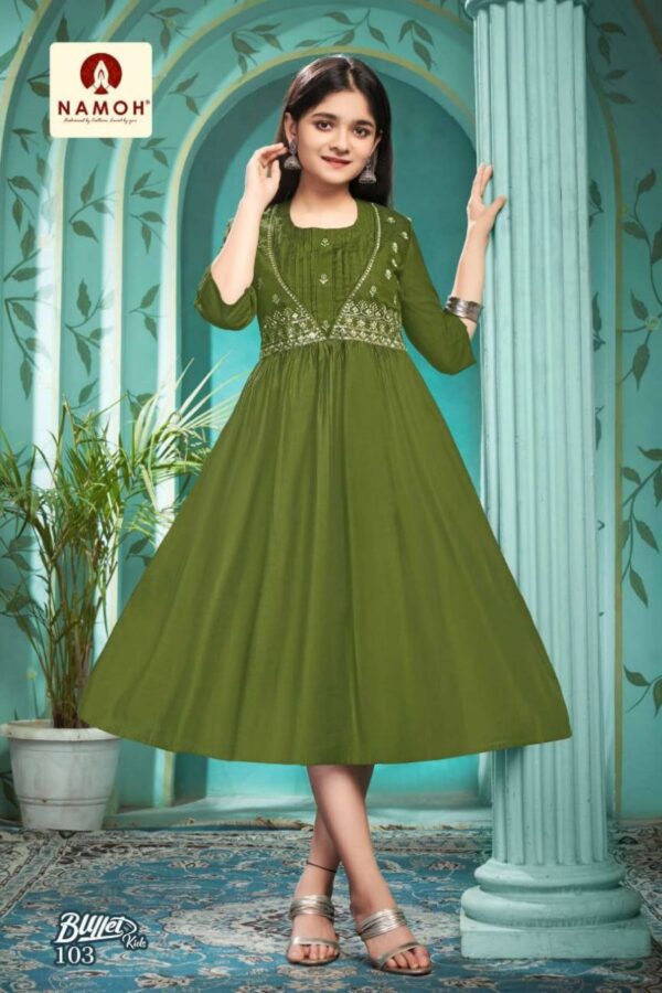 120250 Kids Girl Kurthi